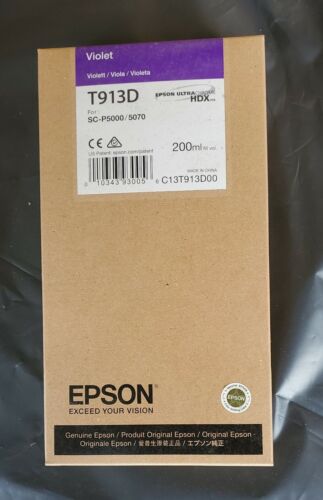 Epson T913D UltraChrome HDX Violet Ink Cartridge (200 mL)