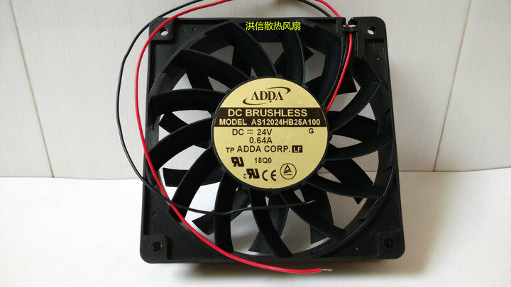 Ventilador 12038 DC24V ADDA 24V 2.10a