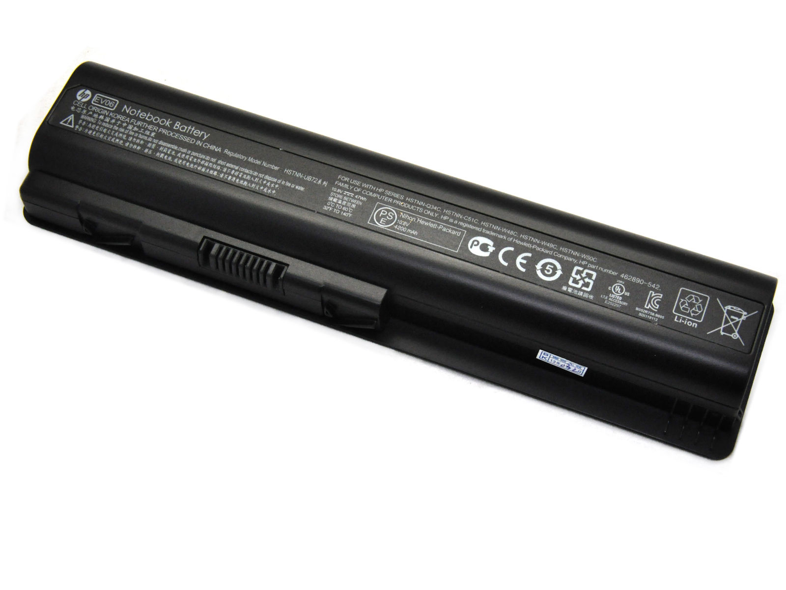 Genuine Original Battery 484170-001 484170-002 484171-001 485041-001 485041-003. 6 celdas 5200 mAh