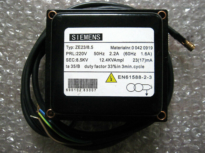 Siemens Ignition transformer ZE23/8.5
