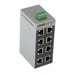 Conmutador Ethernet industrial 8 puertos no administrado 24 VCA
