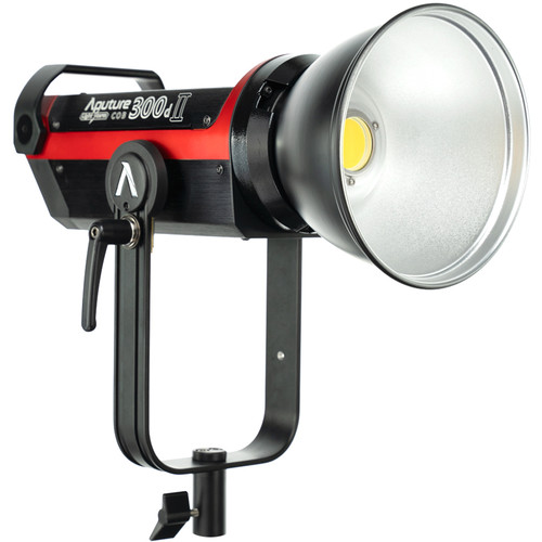 Aputure Light Storm C300d Mark II LED Light Kit with V-Mount Battery Plate.