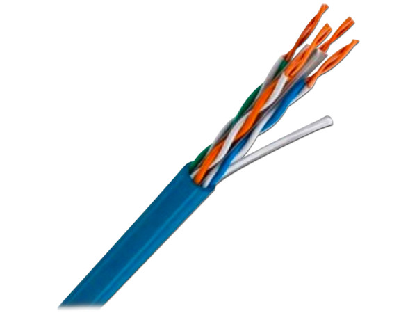 CABLE UTP ULTRACAT 6, 4 PARES
CALIBRE 23 AWG (CM) COLOR
AZUL BOBINA 305M