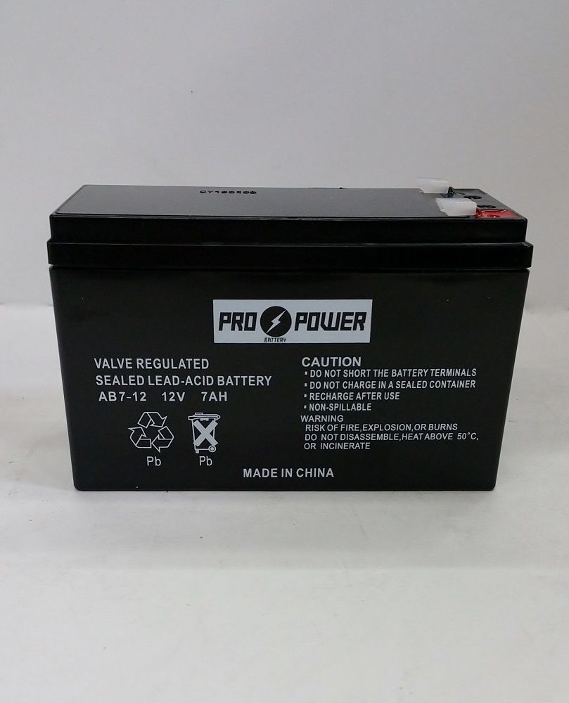 PROPOWER 12V 7AH BATERIA TEMPEST 12V7 5AH TR7 5-12A