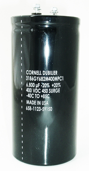 Condensador Electrolítico De Grado Informático 6800uF 400V CDE 3186GY682M400MPCI