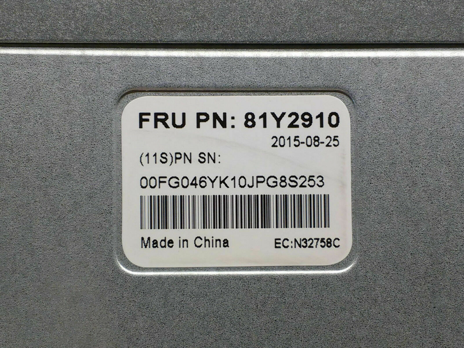 IBM 81Y2910 FAN MODULE 80MM 43W9078 00FG046 00FG049 FOR FLEX SYSTEM