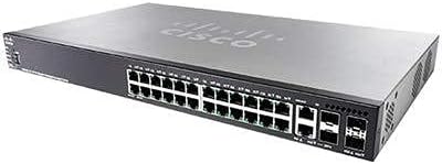 Cisco SG550X-24 24-Port Gigabit Stackable Managed Switch (SG550X-24-K9-NA)