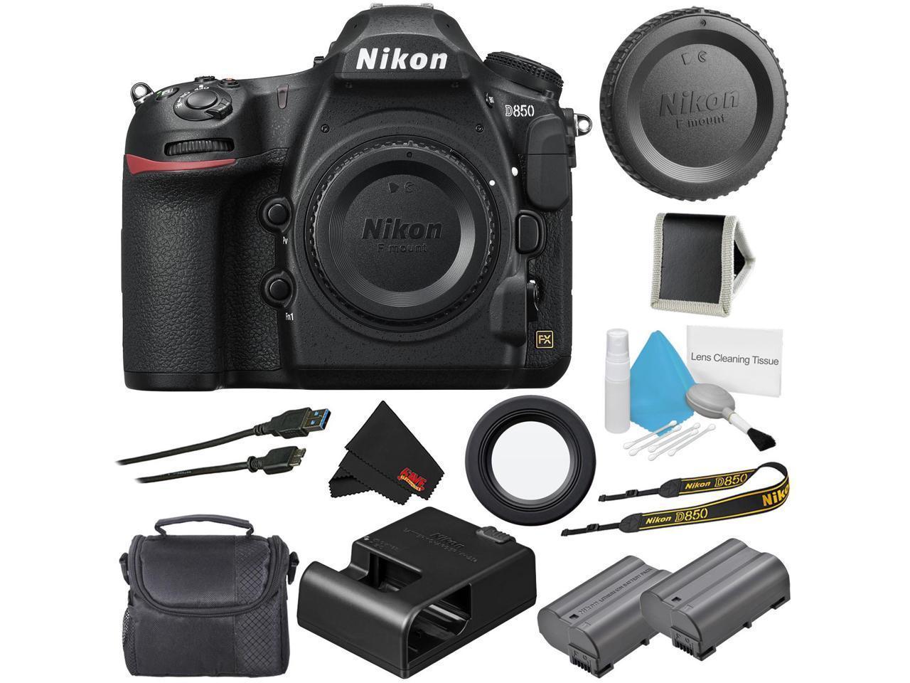 Nikon D850 Digital SLR Camera Body Starter Bundle