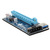 PCIe pci-e tarjeta PCI Express Riser 1x a 16x USB 3.0 cable de datos SATA a 4Pin IDE Molex fuente de alimentación para la máquina del minero de BTC minería
