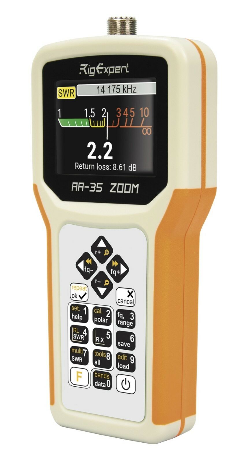RigExpert AA-35 ZOOM 0.06-35MHz Analizador de Antena