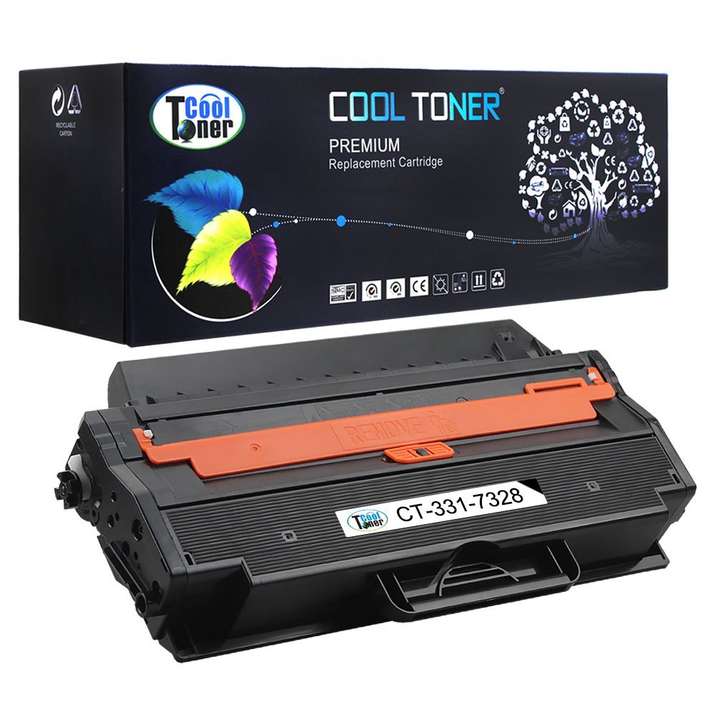Cool Toner 1 Pack Compatible Dell 1260 B1260 331-7328 G9W85 Black Toner Cartridge For Dell B1260DN B1260DNF B1265DN B1265DNF Printer
