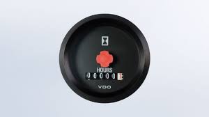 331-810-012-001C - VDO, Hourmeter, 12 V, 10 unidades