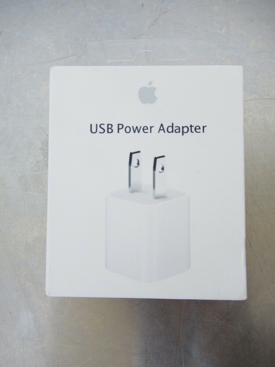 Adaptador de corriente alterna USB Apple A1385 5W para iPhone iPod iPod