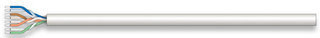 BOBINA DE CABLE CAT6 - UTP - SOLIDO - 23 AWG - 305 METROS - GRIS