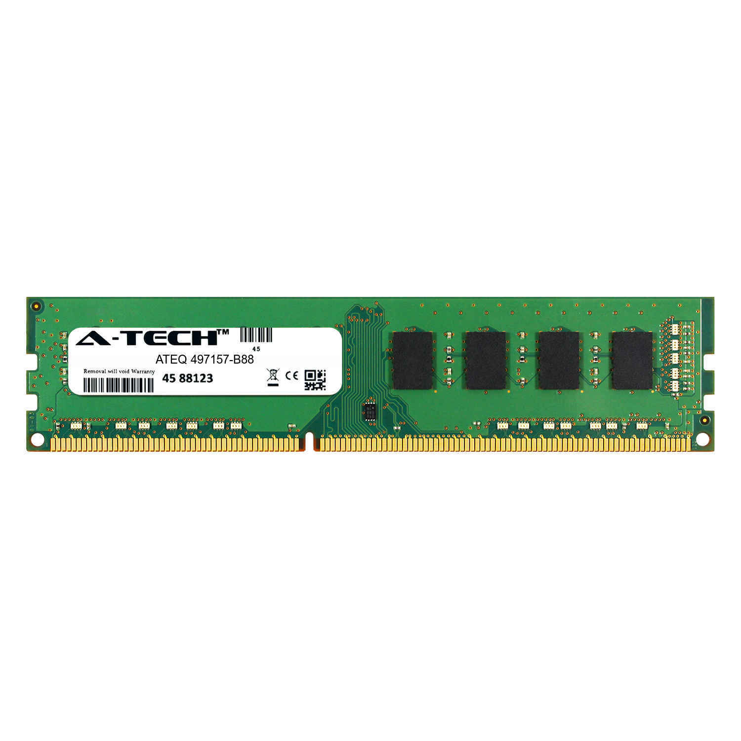 HP 497157-B88 A-Tech equivalente 2GB DDR3 1333Mhz PC3-10600 RAM