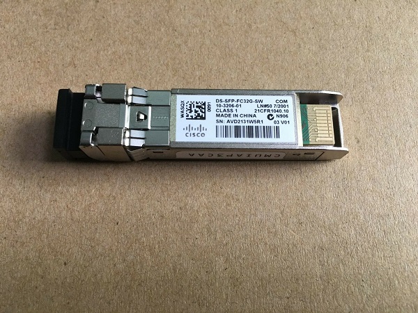 Cisco DS-SFP-FC32G-SW 32 Gbps Fibre Channel SW SFP+, Lc Refurbished
