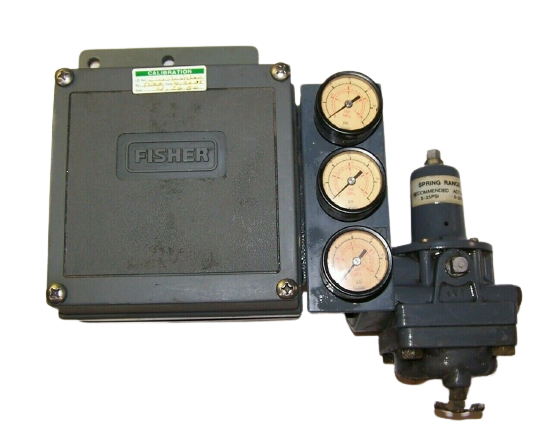 FISHER ELECTRO-PNEUMATIC VALVE POSITIONER 4 - 20 mADC 3582i Used