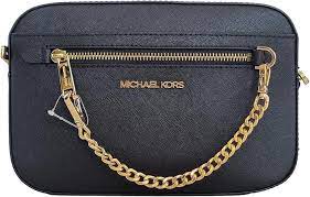 Bolso bandolera Jet Set grande de piel saffiano  Michael Kors