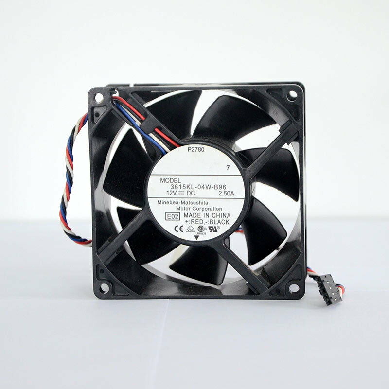 NMB 9038 3615KL-04W-B96 FAN 12V 2.50A 4PIN PWM 92*92*38MM