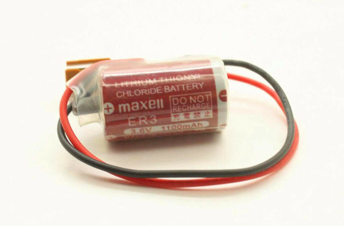 BATERIA MAXELL  ER3 1/2AA 3.6V 1100MAH PLC  LG2PIN Plug