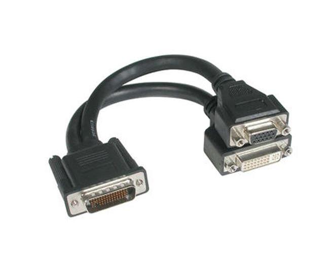Cables To Go 38066 9 pulgadas Un LFH-59 (DMS-59) Mujer con un DVI-I hembra y un cable HD15 hembra VGA