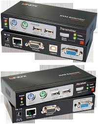 CAT5 KIT EXTENSOR KVM USB Y VGA HASTA 984.3 FT | 39378 | LINDY