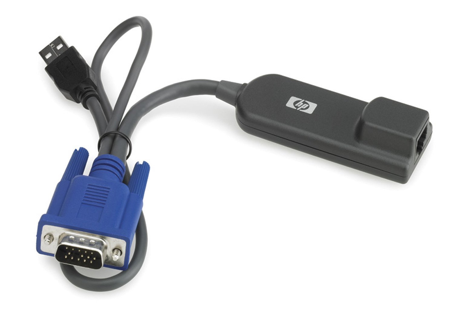 HP 396633-001 RJ45-USB KVM INTERFACE ADAPTER DISC PROD RPLCMNT PRT