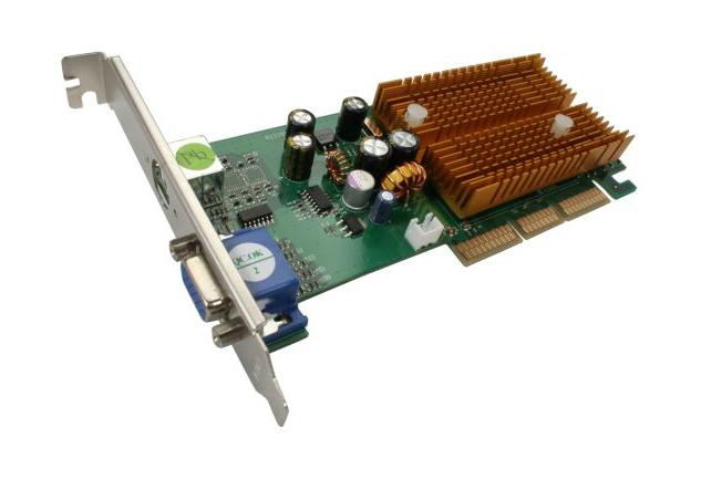 JATON 3DFORCE6200Twin-LP GeForce 6200 256MB 64-bit DDR2 AGP 4X/8X perfil bajo Tarjeta de vídeo listo