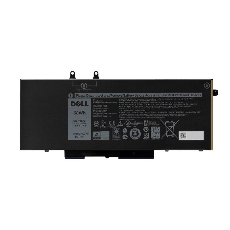 Batería 68Wh 3HWPP para Dell Latitude 14 5410 E5410 15 5510 serie E5510