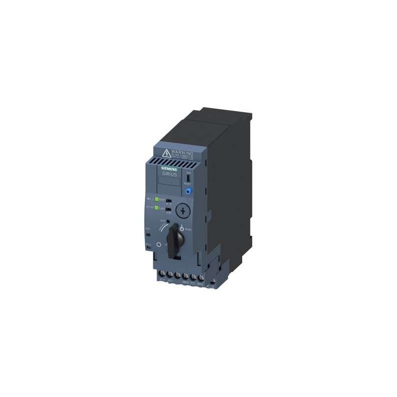 3RA6120-1CB33 | SIEMENS | SIRIUS COMPACT LOAD FEEDER DOL STARTER 690 V 24 V AC/DC 50...60 HZ 1...4 A IP20