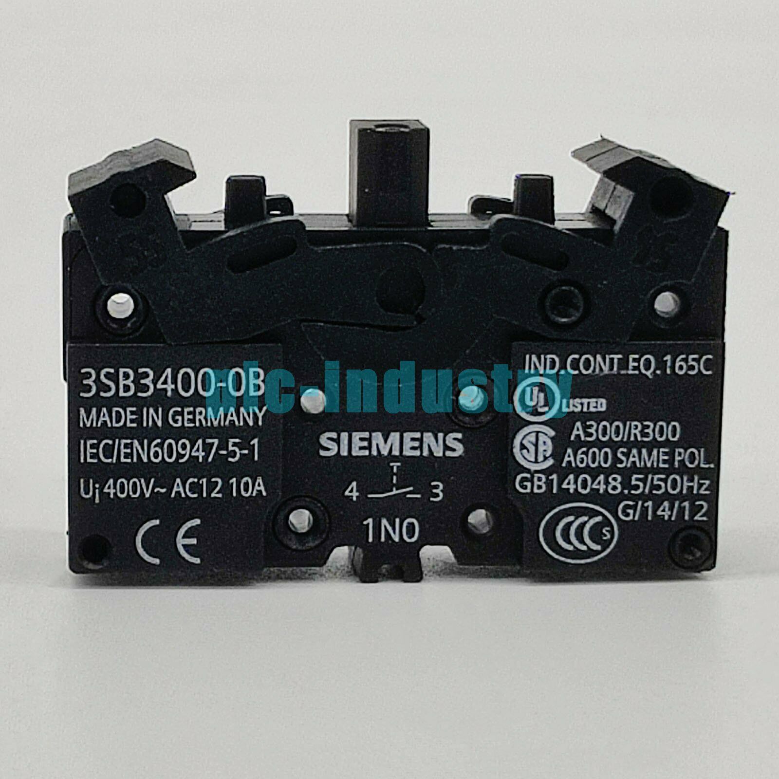 Bloque de contacto de pulsador Siemens 3SB3400-0B 3SB3400 0B  caja con 20 piezas