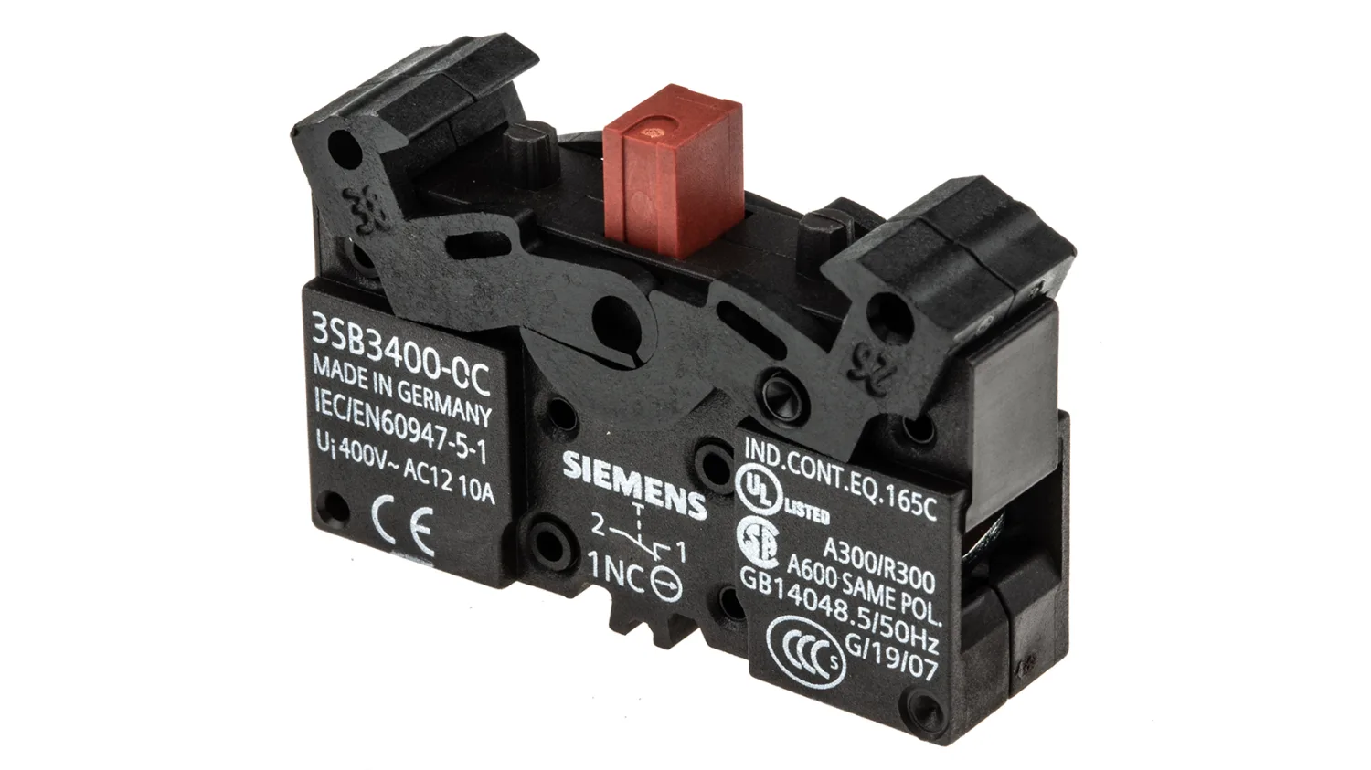 Bloque de contactos Siemens 3SB3400-0C