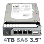 400-AEGH Dell 4-TB 12G 7.2K 3.5 SAS w/F238F