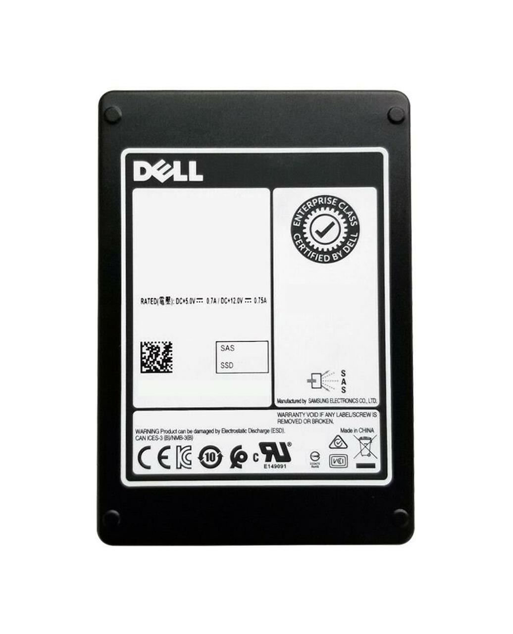 DELL 960GB TLC SAS 12GBPS READ INTENSIVE 2.5-INCH INTERNAL SOLID STATE DRIVE (SSD) MFR P/N 400-AXOR