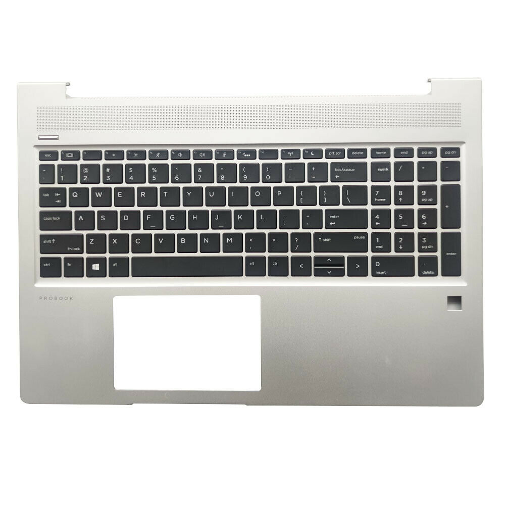 HP ProBook 450 G6 450 G7 15.6 Palmrest US backlit Keyboard L45090-001.