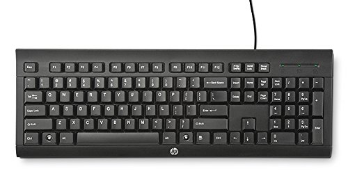 TECLADO HP H3C52AA#ABA IDIOMA INGLES USB NEGRO