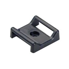 CABLE TIE HLDR DUAL ADH BLACK ABMT-A-C20