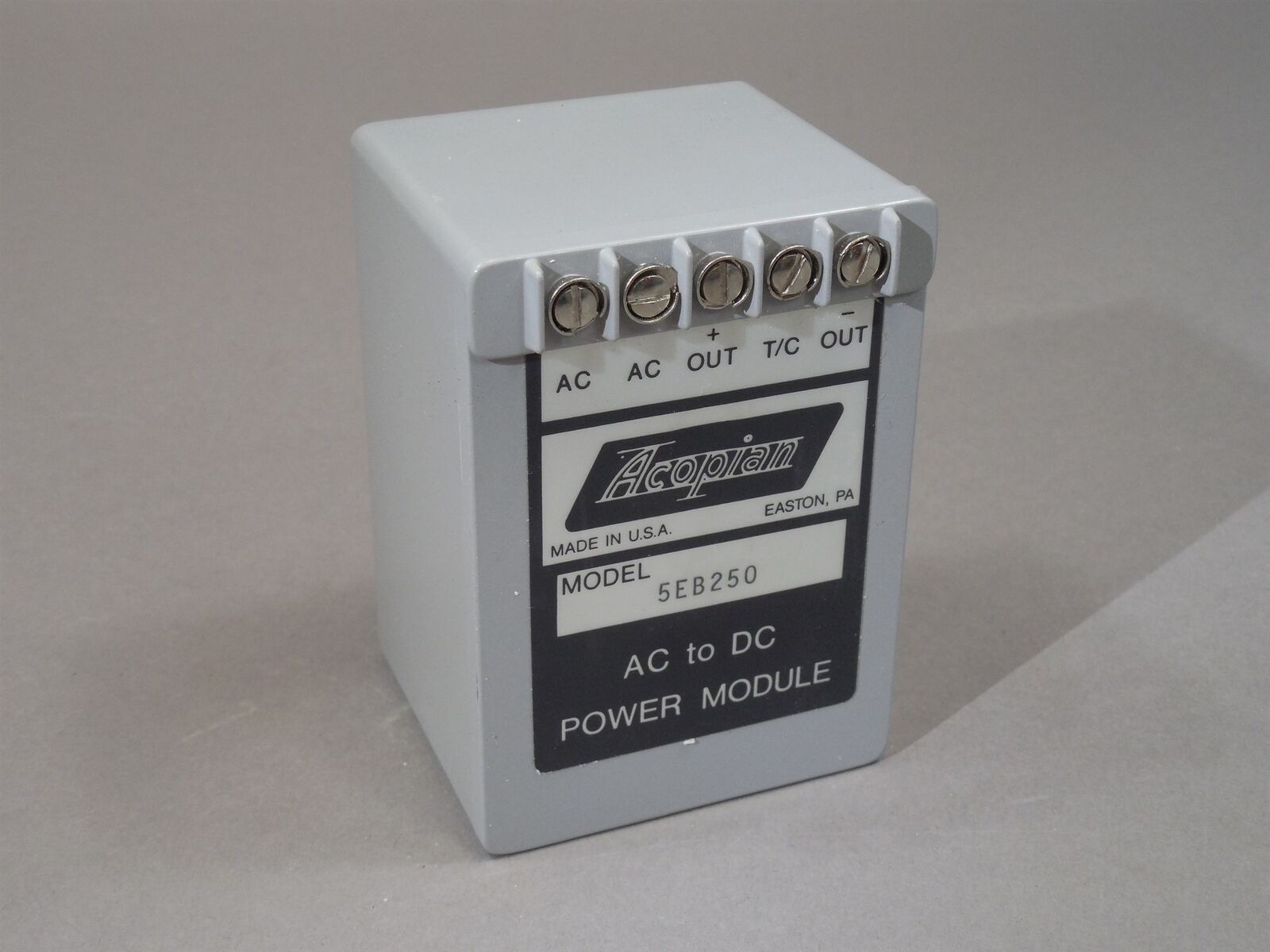 Acopian 5EB250 AC to DC Power Supply
