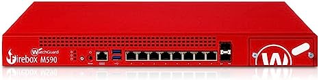WatchGuard Firebox M590 de alta disponibilidad con soporte estándar de 3 años (WGM59001603)
