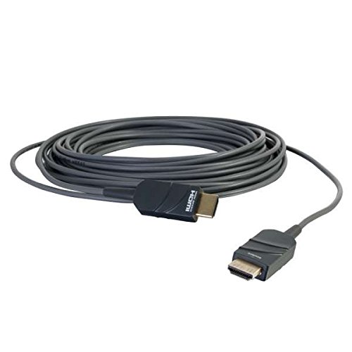 C2G 41372 High Speed HDMI Active Optical Cable (AOC) Plenum, CMP Rated, Grey (75 Feet, 22.86 Meters)