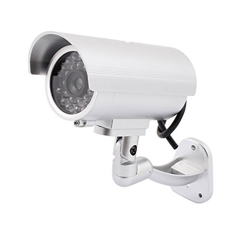Cámara de luz intermitente Cámara simulada de seguridad,infrarroja CCTV de vigilancia