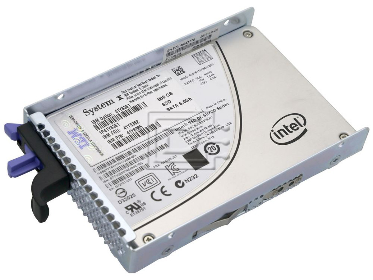 41Y8361 IBM 800-GB 2.5 SATA MLC SS SSD