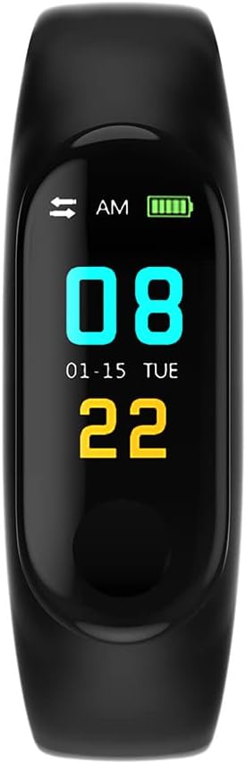 HYUNDAI HTSB001BK SMART BAND BLACK SB001 Series 512KB (CALORIAS, MONITOR DE SUEÑO, PULSO CARDIACO)