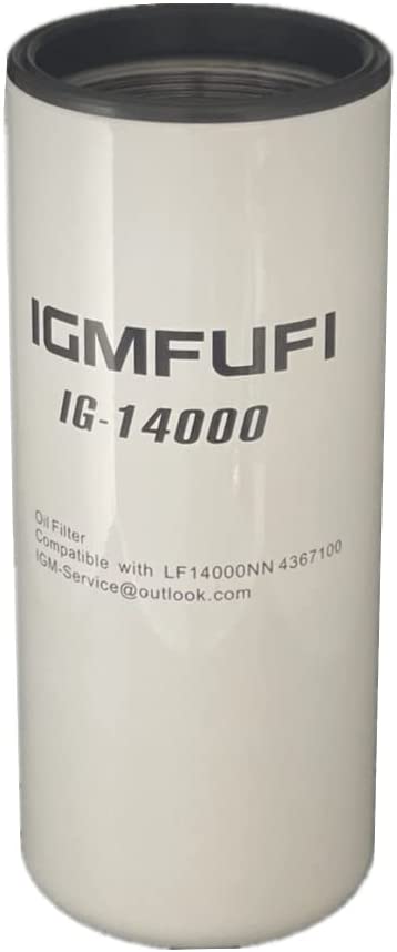 IGMFUFI LF14000NN - Filtro de aceite y lubricante para motor diesel de repuesto LF9080