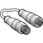 SNCHEIDER JUMPER M12 M12 3C 5M PVC DE ACERO INOXIDABLE