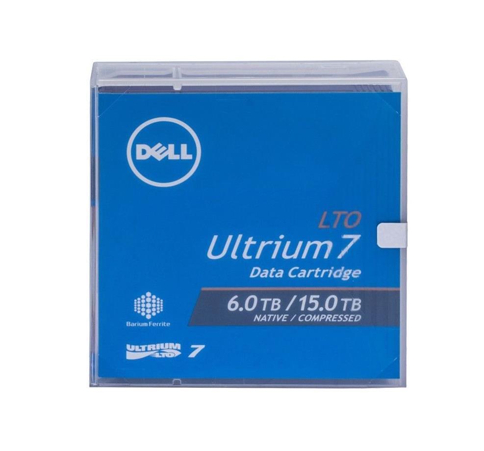 440-BBHW Dell 6TB (nativo) / 15TB (comprimido) Cartucho de medios de cinta LTO Ultrium de 7 1/2 pulgadas (paquete de 5)