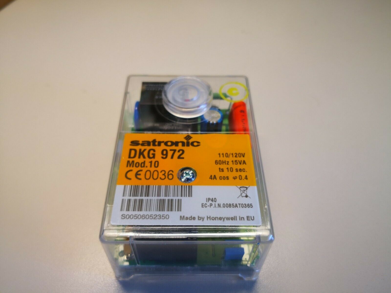 Honeywell / Satronic Burner Control Box Mod 10 DKG 972  0332410U