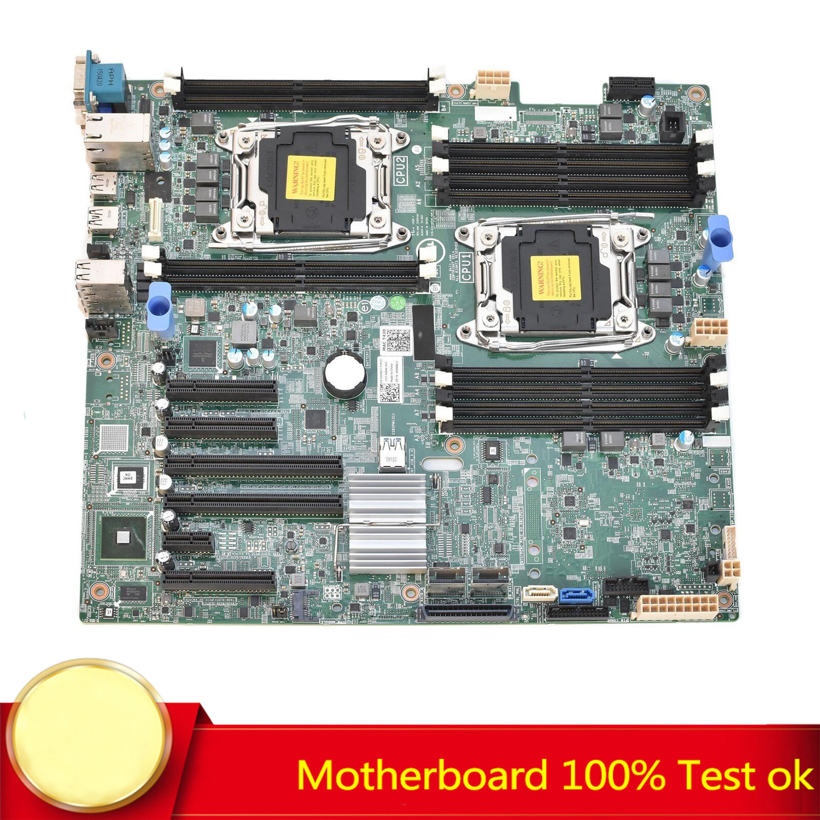 DELL PowerEdge T430 0975F3 Server Motherboard 2011-3 Pin X99 Mainboard **usado**