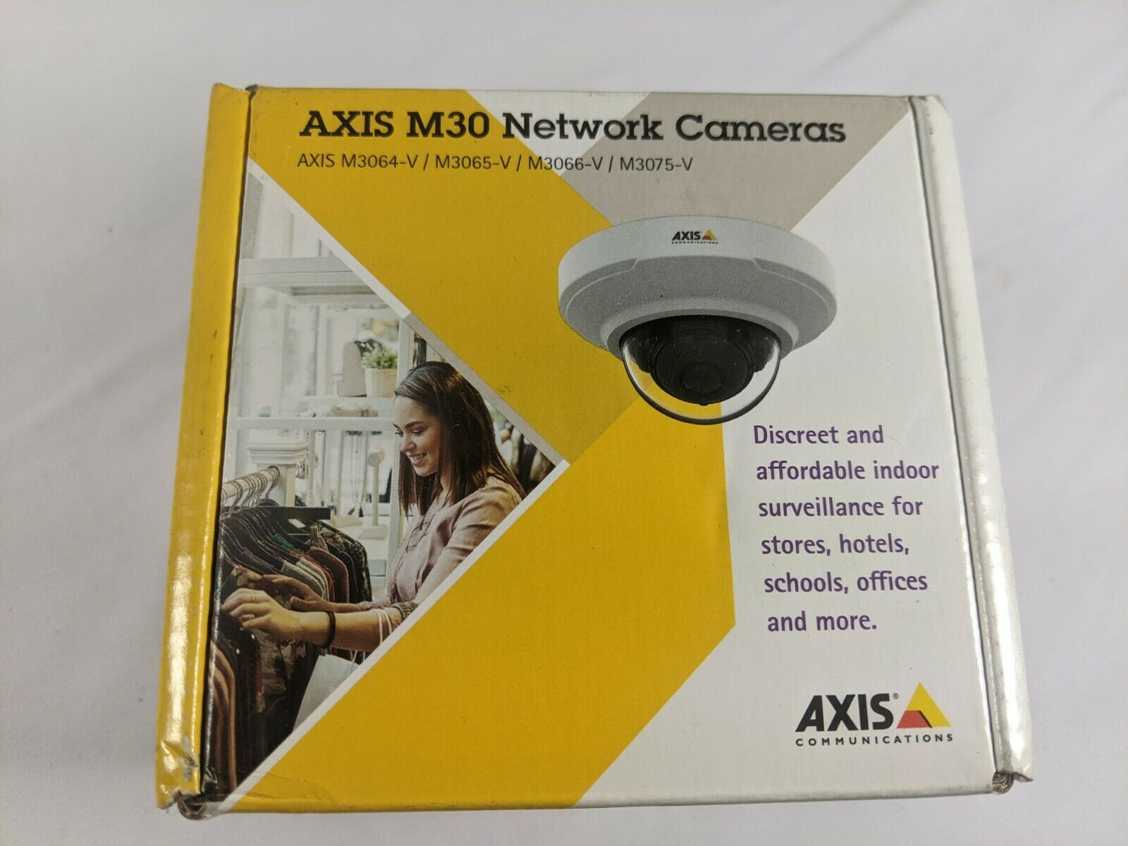 AXIS M3064-V Fixed Dome Network Camera 01716-001.