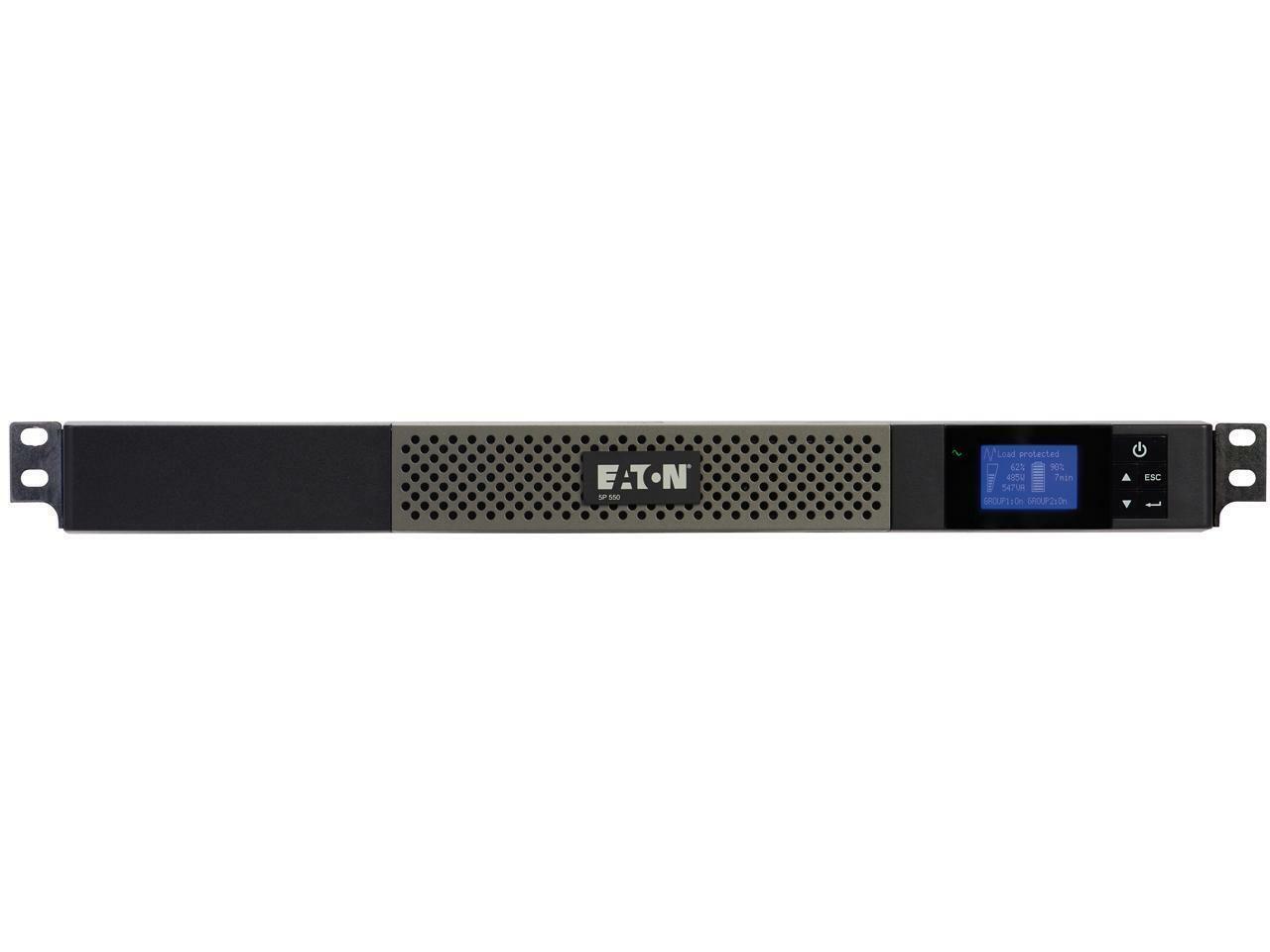 EATON 5P550R 550 VA 420 WATTS 5 OUTLETS 1U RACKMOUNT UPS